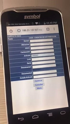 WMS sistema de administración de bodegas