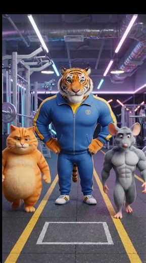 Muscle Mouse vs. Fluffy Fat | Mèo béo cùng chuột cơ bắp episode 4