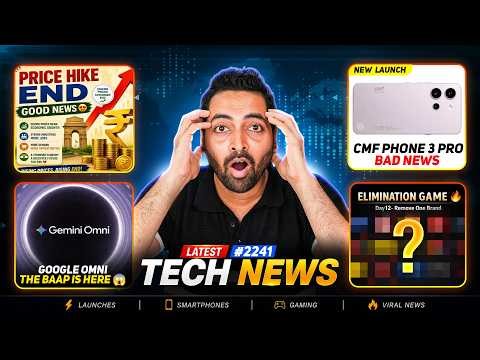 Price Hike End Good News😍,CMF Phone 3 Pro Bad News😓,ChatGPT x Bank Account,iOS 27 Launch Date