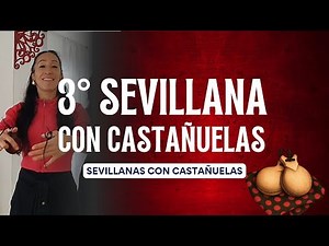 👉🏽APRENDE A TOCAR LA 3° SEVILLANAS CON CASTAÑUELAS