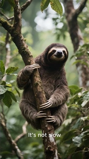 🦥 The Sloth That Moves Faster Than You Think 🦥⚡