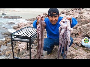 Cooking GRILLED OCTOPUS - grilled octopus