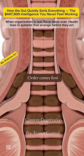 How the Gut Quietly Sorts Everything — The $447,900 Intelligence You Never Feel Working