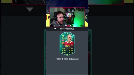 Streamer shocked by Phil Jones SBC & scores insane goal! | FIFA 22 funny moments