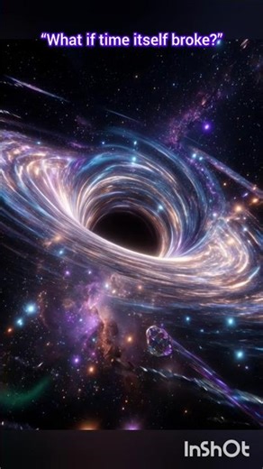 Time and Space Bend Inside This Black Hole #Shorts