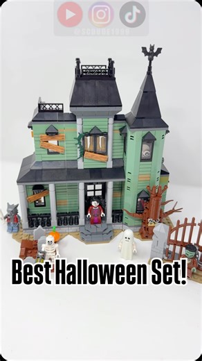 The Haunted Mansion is one of the best LEGO Creator sets of 2025, and perfect for celebrating Halloween. Let me know what you think about this set. Be sure to follow me for more LEGO content! #lego #afol #minifigs #minifigures #legocreator3in1 #legohalloween #legohauntedmansion #legocollection #legocollector #legohobby #legocommunity | SCDude1999