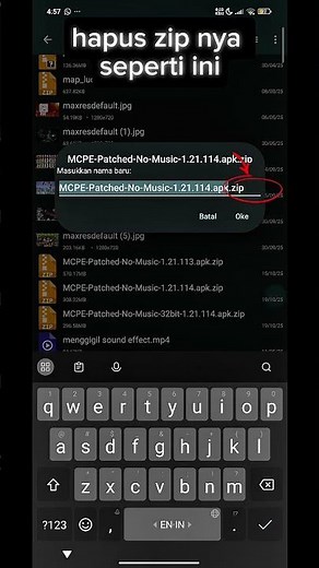 Tutorial Instal dan Pasang Minecraft file zip di Zarchiver