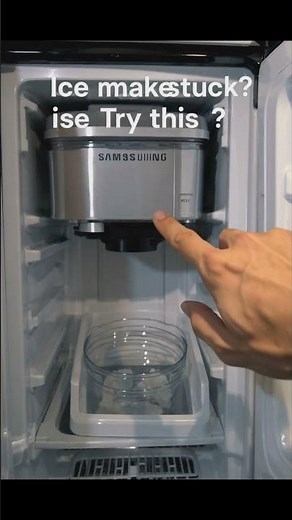 how to reset samsung refrigerator ice maker