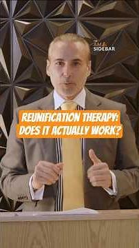 Reunification Therapy: Does It Actually Work? #therapy #psychology