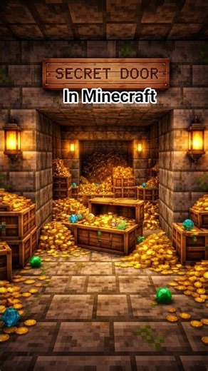 very secret door in Minecraft Mil Gaya 😱😱