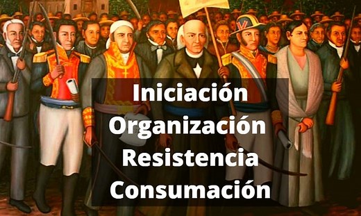 Las 4 Etapas de la Independencia de México