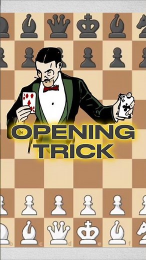 This Opening TRICK Wins a Pawns in 9 moves