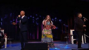 We are standing, On holy ground, Are we standing, Yes its holy, holy ground, And I know, There are angels, I can feel em all around, Let us praise, Let us praise, Praise God now! #HolyGround @canasvoice | Hagee Ministries