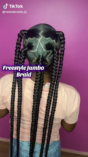 Slay with Quick Jumbo Braid Hairstyles
