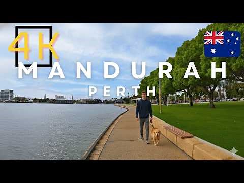 Mandurah Walking Tour (4K) - Western Australia 🇦🇺