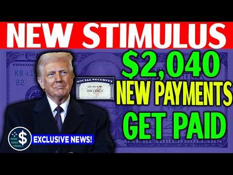 New $1,020 - $2,040 Stimulus Check Introduced