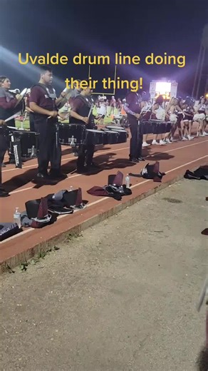 Uvalde Drumline Performance at Friday Night Lights