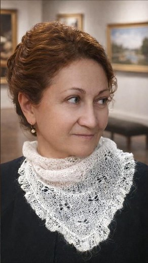 Mohair Lace Shawl Sisi #knitwithme