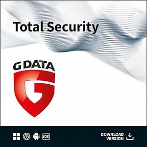 G DATA Total Security 2025 | 5 Geräte | 1 Jahr | Virenschutzprogramm | Passwort Manager | PC, Mac, Android, iOS | zukünftige Updates inklusive | Made in Germany | Aktivierungscode per Email