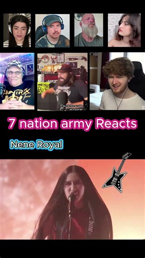 Reacts / Nene Royal / 7 Nation Army Reacts