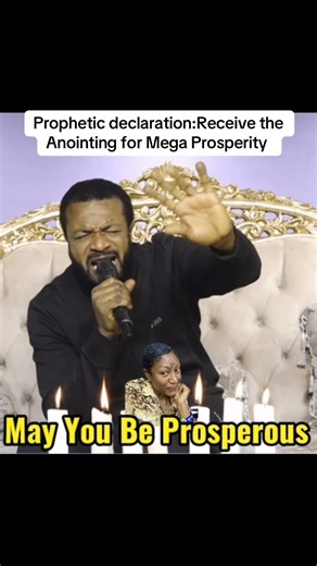 Receive the Anointing for Mega Prosperity
