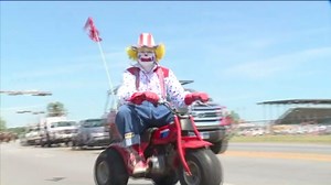 Rodeo Clown Provides Safety As Well As Entertainment