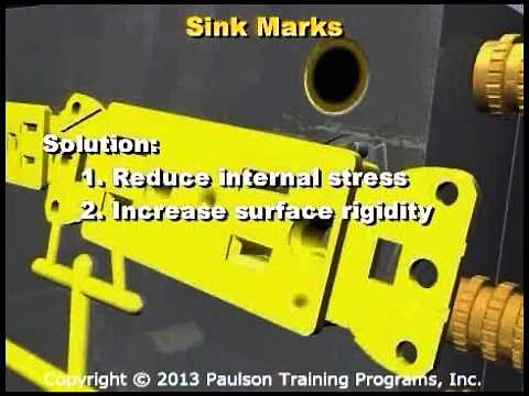 Sink Marks in Injection Molding - How To Fix Them