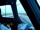 SAA Airbus A340-600 Takeoff View from cockpit