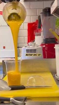 Best Mango Juice Ever! Refreshing Summer Drink #juice #shortsfeed #mocktailrecipes #mango #short