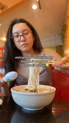 Marisol | Gut Health  on Instagram: "What’s your go-to GERD friendly restaurant that actually has a lot of options for you and tastes REALLY GOOD? I love vietnamese cuisine/restaurants because they use so many fresh herbs and veggies to make the food taste good. We can have: spring rolls pho steamed veggies white rice grilled proteins #gerd #acidreflux #stomachissues #stomachproblems #gerddiet"