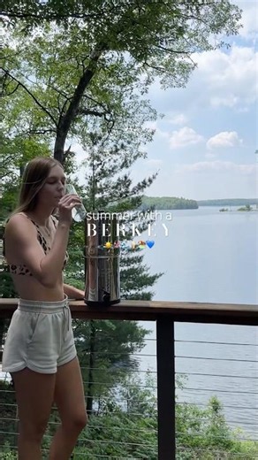 Travel Berkey: Weekend Cabin Water Setup #shorts
