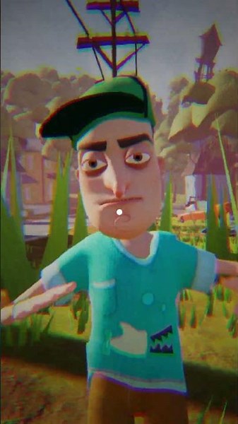 KID PLAYER JUMPSCARE #jumpscare #helloneighbor