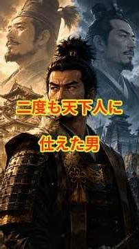 二度も天下人に仕えた男 #歴史 #日本史 #戦国時代 #戦国武将 #藤堂高虎 #豊臣秀吉 #徳川家康 #関ヶ原 #歴史好き #歴史好きと繋がりたい #歴史ショート #雑学 #YouTubeショート