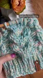 26K views · 229 reactions | Double Cable Beanie #knitting | JANA • Rosehip Lane | Facebook