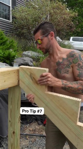 I actually think these are a great idea, but I'm still skeptical about them. Installing deck stringers the right way! #diyprojects #DIY #carpentrytips #house #HomeImprovement #fyp #sponsored #contractor #shorts #construction #fblifestyle #ad #howto #tools #tipsandtricks | Excellent Laborer