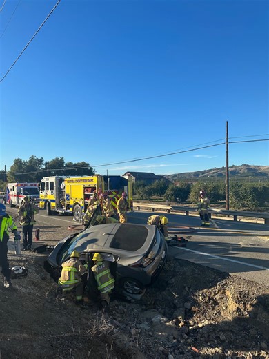 Driver airlifted from 118 crash in Somis