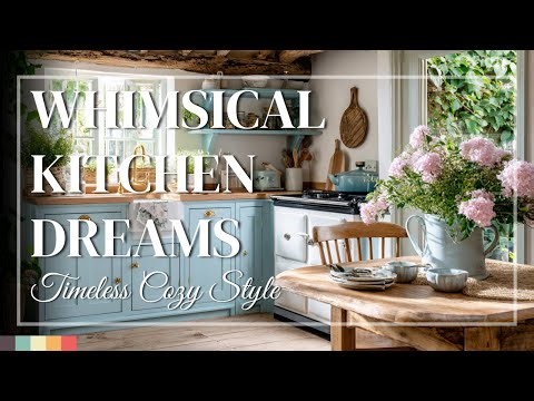 Cottagecore Kitchens Full of Soft Whimsy 🍓 Elevated Rustic Touches with Elegant Simplicity