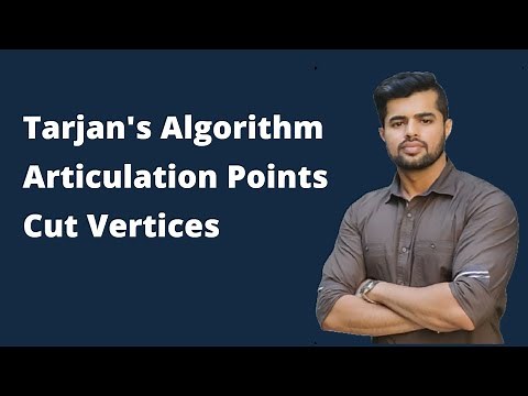 Articulation Points | Cut Vertices | Tarjan's Algorithm | Graphs