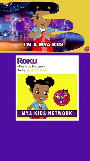 🥰Add The Mya Kids Network to your Roku device!! #cartoon #network #tv