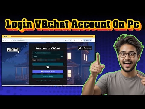 How To Login VRCHAT Account On PC | Complete Guide (2025)