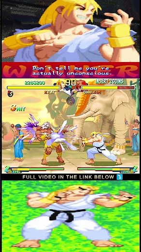 Ken is BROKEN in Street Fighter Alpha 2