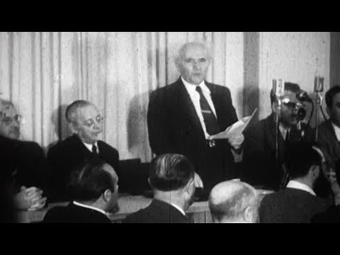 David Ben-Gurion Declares Israel's Independence: The Inside Story