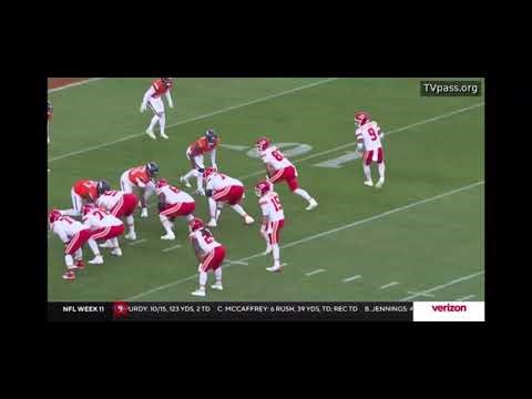 Chiefs Vs Broncos(Verizon Halftime Report) CBS Week 11