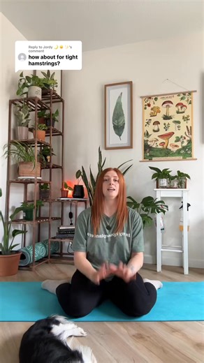 Replying to @Jordy 🌙 ☀️ ✨ the nice thing about hamstrings is: they’re easy to stretch! There are so many ways to work on them. These are just MY favorite 🫶🏼 🤗 | Angel Ardito