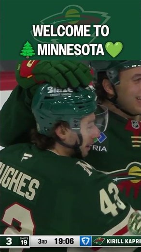 Welcome to Minnesota, Quinn Hughes!! 🚨💚