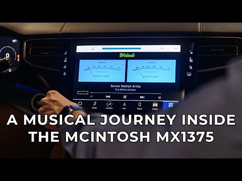 Inside the McIntosh MX1375 in the 2022 Grand Wagoneer