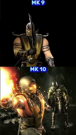 [SCORPION] Fatality Comparison ⚔️ MKX vs MK9 | Brutal Finish 💀🔥