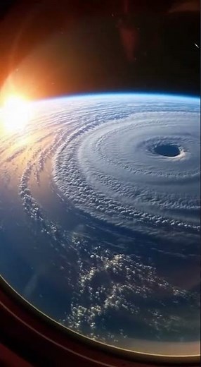 Orbiting Above Earth’s Largest Superstorm in 2070 #shorts