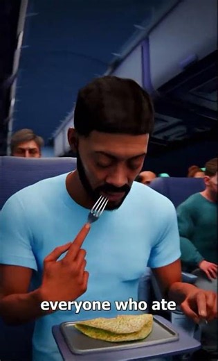 How one cook made a entire plane sick 🤢 (Zach D Films)
