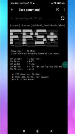 Overclock FPS For Android Any Games No Root